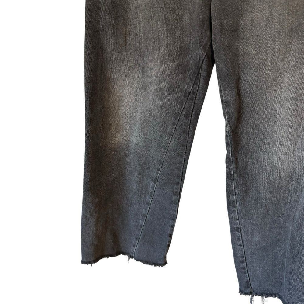 Revolve Free People We The Free Black High Rise Wide-Leg Jeans Size 30 - Picture 4 of 8